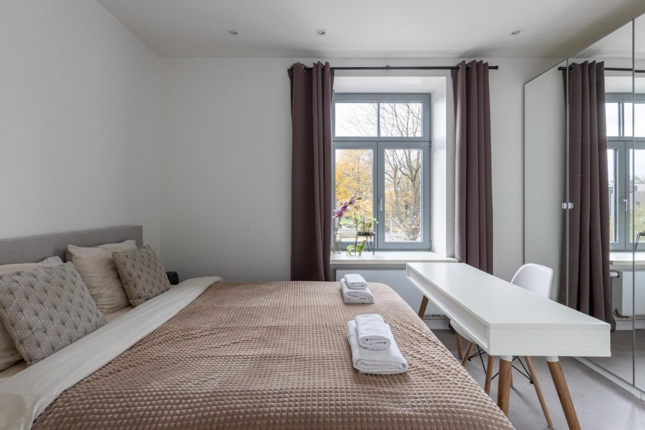 Kipsala Apartments With Free Parking 里加 外观 照片