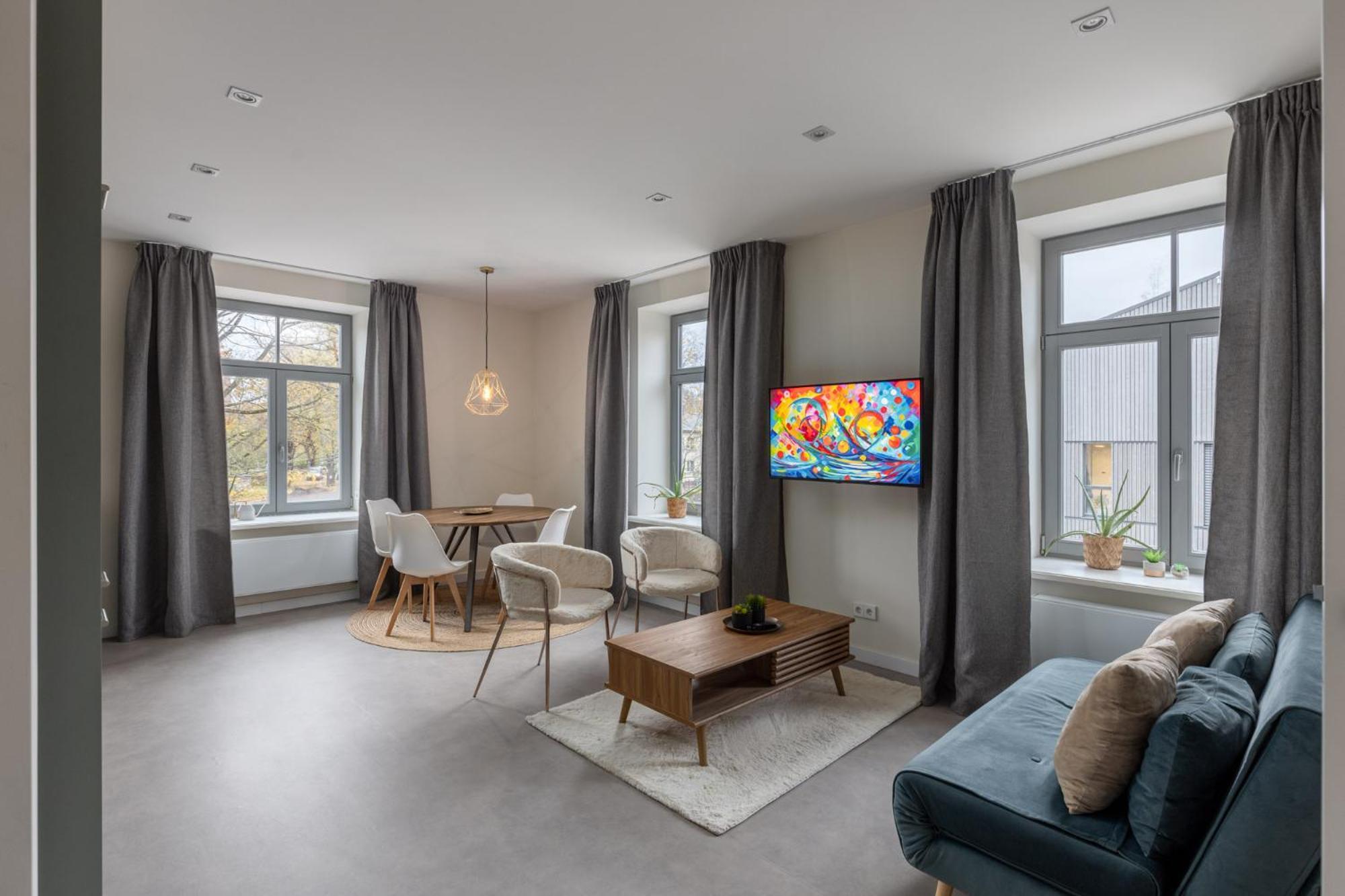 Kipsala Apartments With Free Parking 里加 外观 照片
